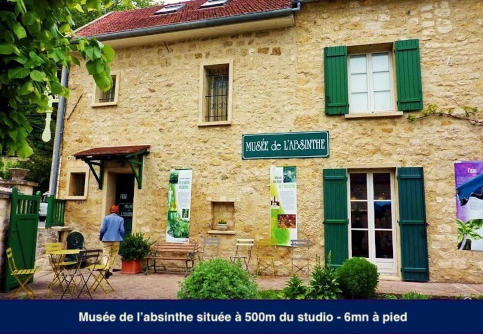 Amman Studio Avec Terrasse Au Coeur Du Village Impressionniste 오베르-쉬르-우아즈 외부 사진